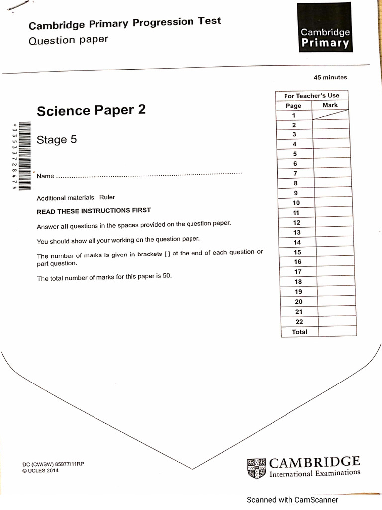 Science G5 P2 | PDF