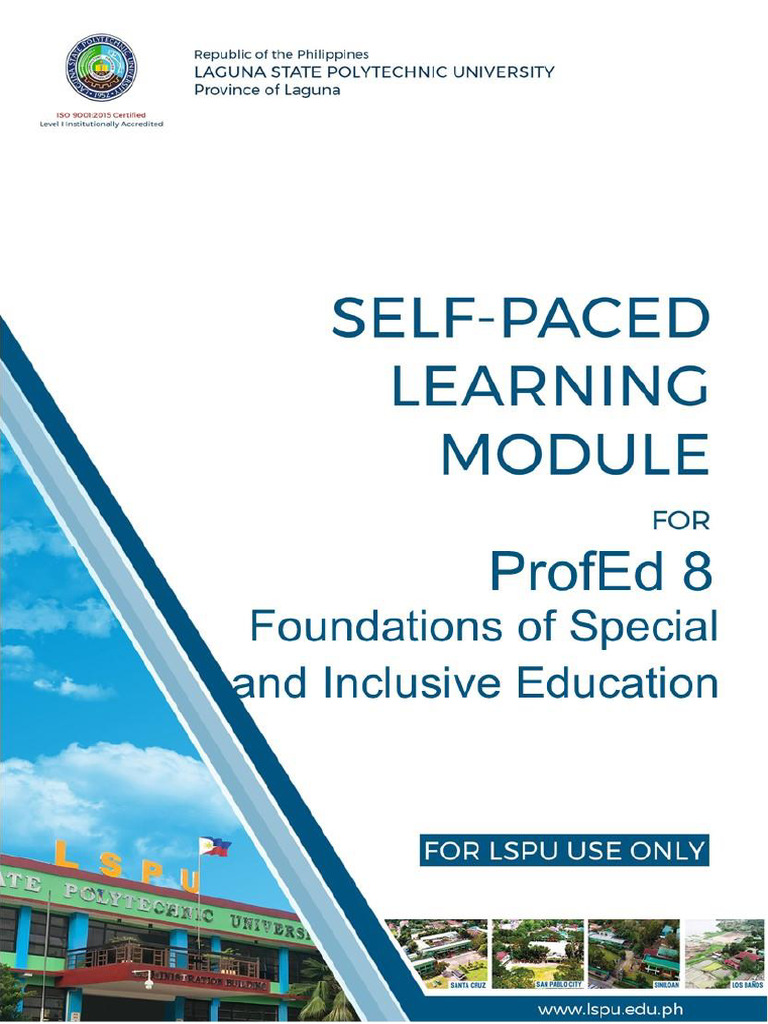 Profed 8 module 6 pdf inclusion education teachers