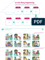 The Zoo Vet Story Sequencing Map