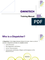OMNITECH Training Manual