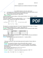 Matrices CH 3