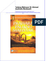 Download pdf of Prahara Padang Mahsyar Dr Ahmad Musthafa Mutawalli full chapter ebook 