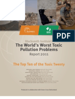 Worlds Worst Toxic Pollution Problems 2011 Report