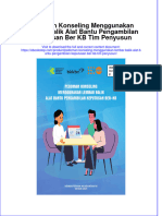 Download pdf of Pedoman Konseling Menggunakan Lembar Balik Alat Bantu Pengambilan Keputusan Ber Kb Tim Penyusun full chapter ebook 