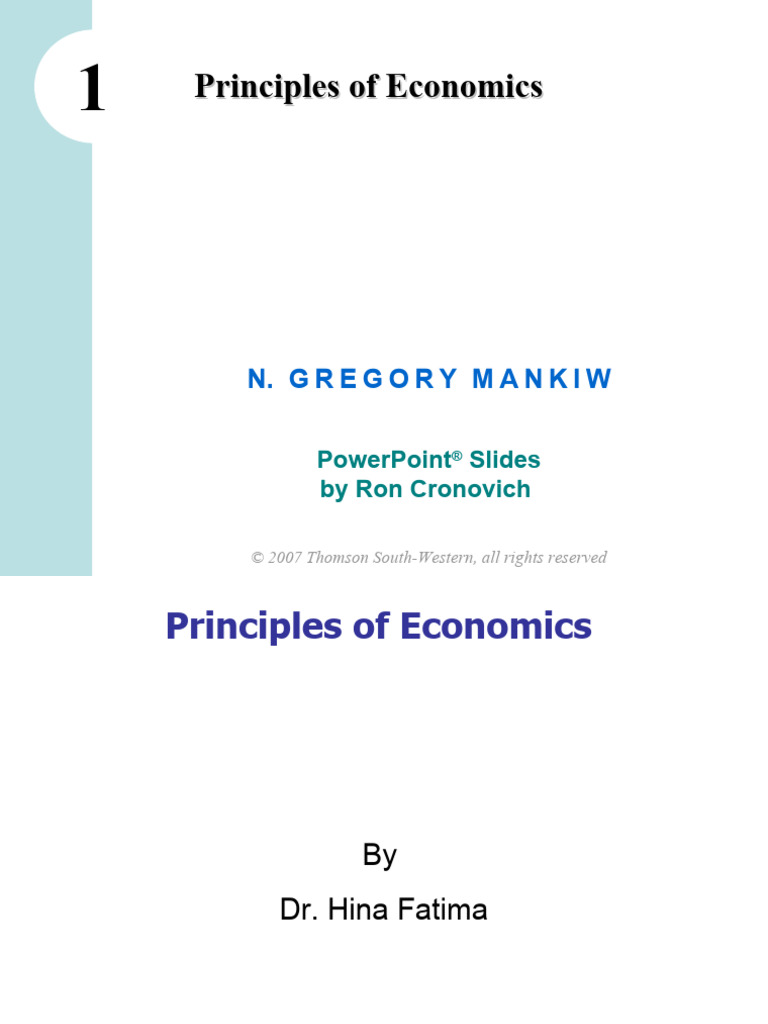 Ten Principles Of Economics Download Free Pdf Market Economics