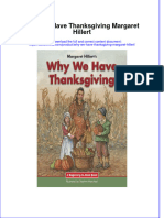 Full Ebook of Why We Have Thanksgiving Margaret Hillert Online PDF All Chapter