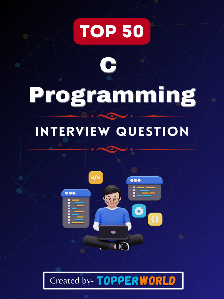 C Programming Interview Questions | PDF | Pointer (Computer Programming ...