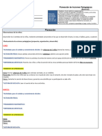 Formato de Planeacion Imss Ejemplo