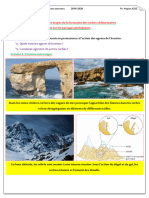 La Formation Des Roches Sedimentaires 1AC SVT 2
