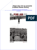 full download Not For You Pearl Jam Vivir En Presente 2022Nd Edition Ronen Givony online full chapter pdf 