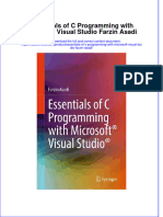 Full Ebook of Essentials of C Programming With Microsoft Visual Studio Farzin Asadi Online PDF All Chapter