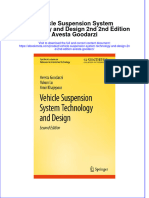 Full Ebook of Vehicle Suspension System Technology and Design 2Nd 2Nd Edition Avesta Goodarzi Online PDF All Chapter