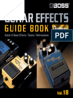 Boss Guitar Effects Guide