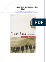 PDF of Yarilma 1954 1972 6Th Edition Gun Zileli Full Chapter Ebook