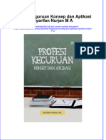 Download pdf of Profesi Keguruan Konsep Dan Aplikasi Syarifan Nurjan M A full chapter ebook 