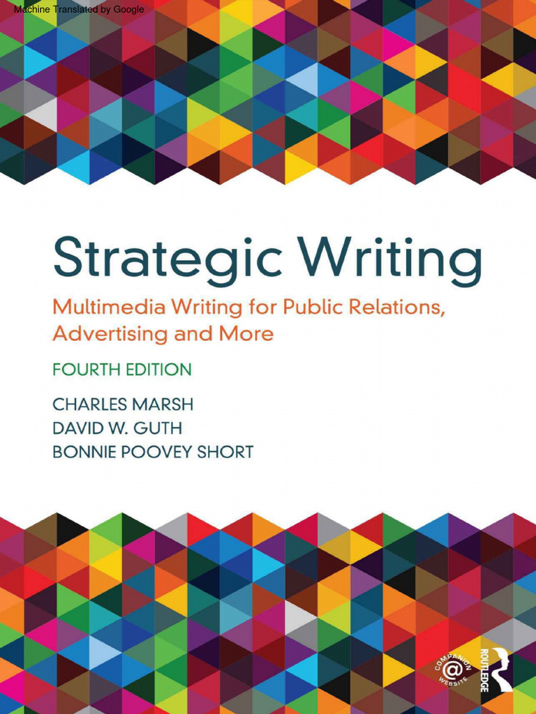 Strategic Writing Multimedia Writing | PDF | Marketing | Publicidad