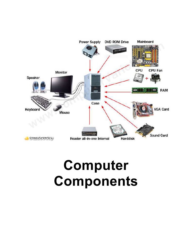 Computer Components | PDF | Floppy Disk | Printer (Computing)