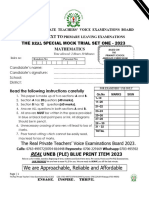 p.5 Exminations 2023 Mathematics