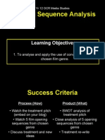 Opening Sequence Analysis: Learning Objectives