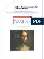 full download Pasajlar Sayi 11 Transhu Manizm 1St Edition Kolektif online full chapter pdf 