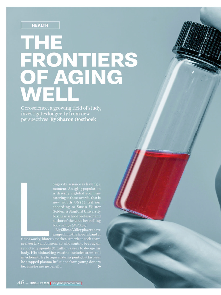 The Frontiers of Aging Well | PDF | Ageing
