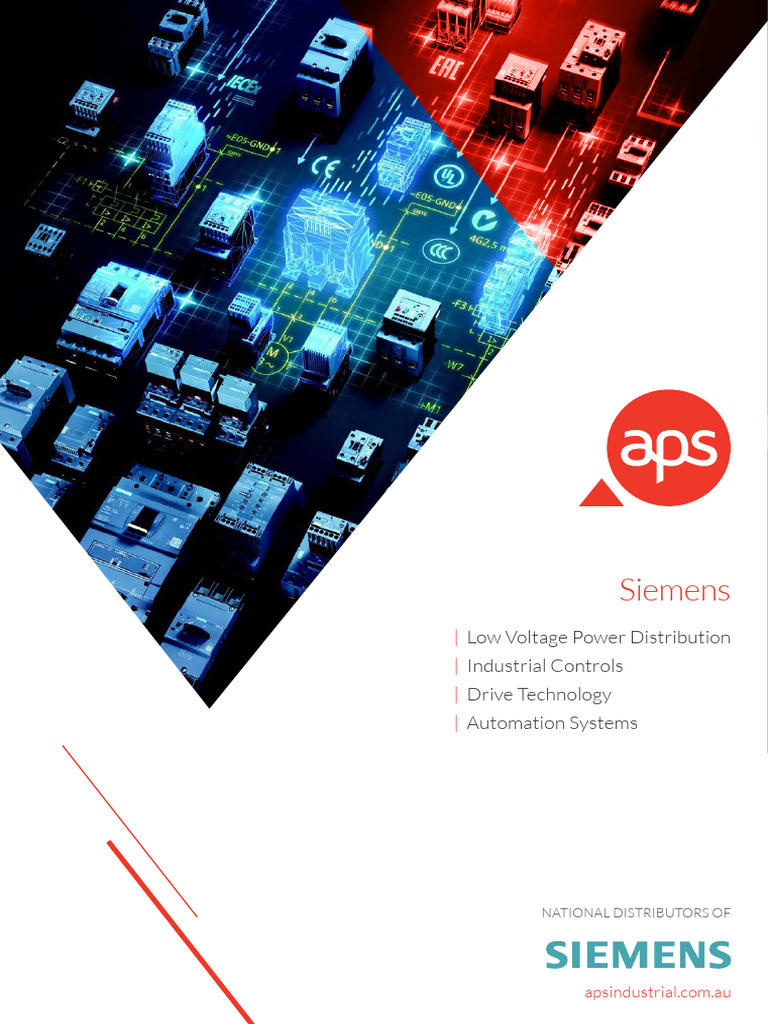 Siemens Low Voltage Product Guide | PDF | Relay | Switch
