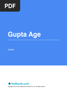 Gupta Age - Study Notes