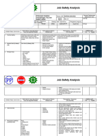 JSA Instalasi Pemasangan Tray Dan Ladder