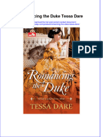 Download pdf of Romancing The Duke Tessa Dare full chapter ebook 