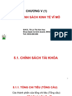 C5.1 - CÁC CHÍNH SÁCH KINH TẾ VĨ MÔ