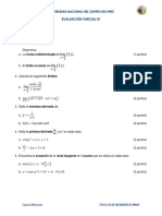 Evaluación Parcial 01A Minas 2023-II