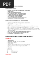 Coc 2 Set Up Computer Networks