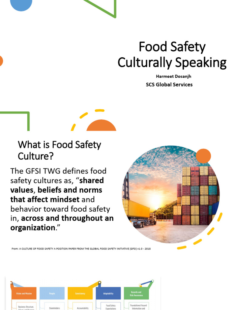 Food Safety Culture | PDF | Social Science