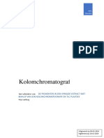 Meetrapport Kolomchromatografie