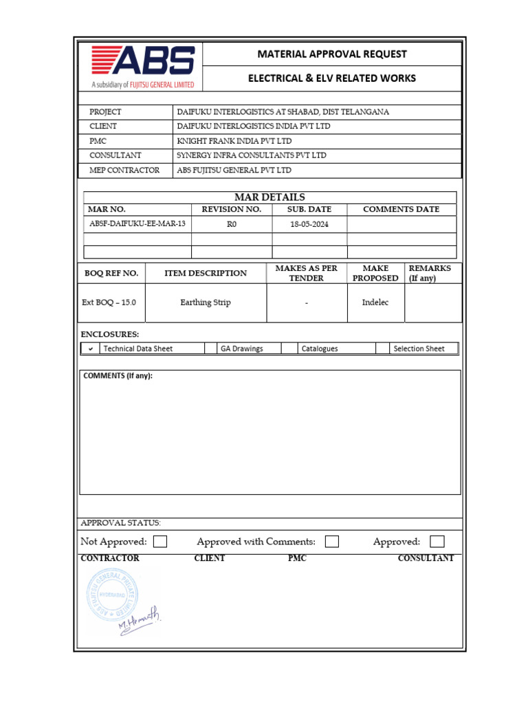 Earthing Strip Technical Data Sheet | PDF | Galvanization | Copper
