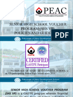 SHS Voucher Program Policies and Guidelines