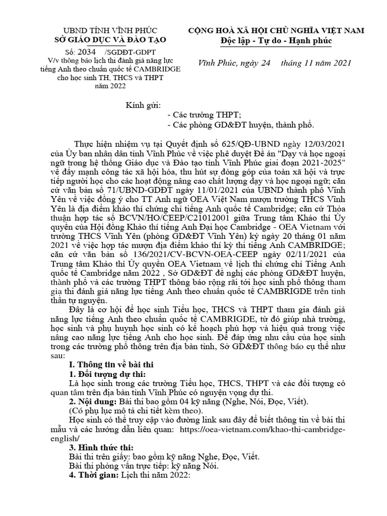 1 thong bao ve lich thi tieng anh cambridge nam hoc 2020 2021 pdf