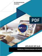 User Manual (Level Operator & Kepala Instansi) Aplikasi SIP-AJA