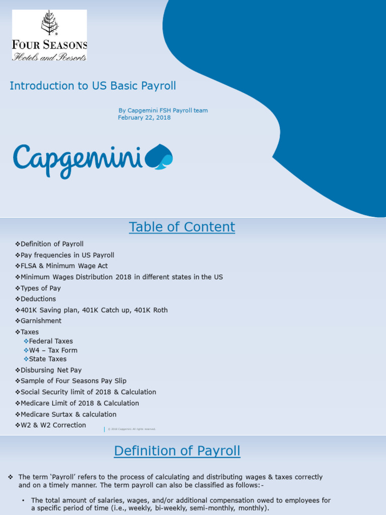 US Payroll Basics: A Comprehensive Guide | PDF | Payroll Tax | Payroll