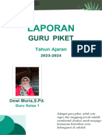 Laporan Piket Guru Dewi Mutia