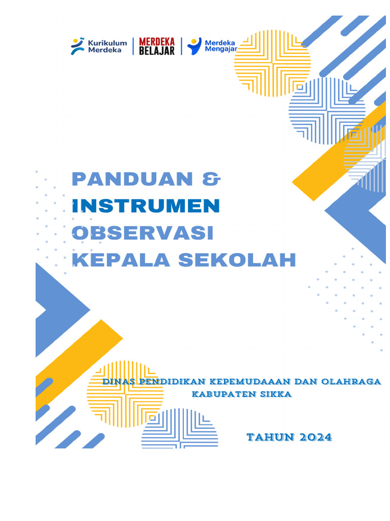 Instrumen Observasi Kepala Sekolah Pdf