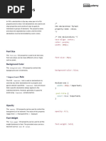 CSS-visual rules - Cheatsheet-from Code Academy