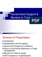 Govt Support & Barriers