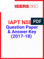 NSEA Question Paper 2017
