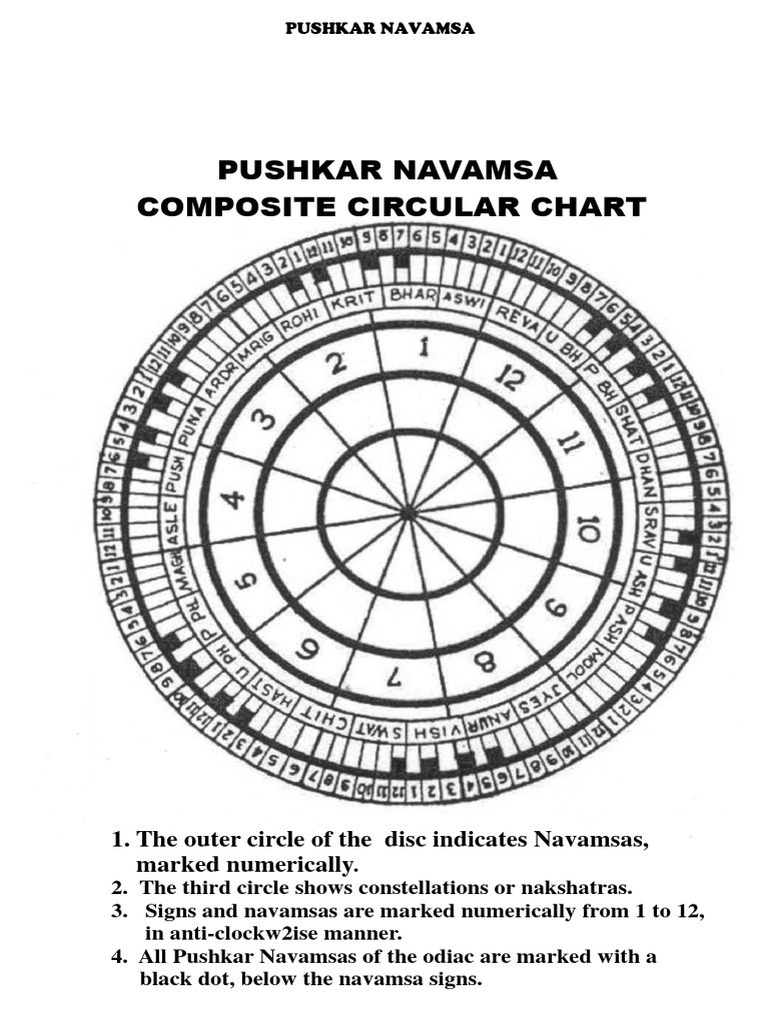 Anthony Writer Pushkar Navamsa Composite Circular Chart PDF