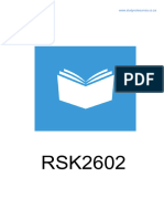 RSK2602 Question and Answers RSK2602