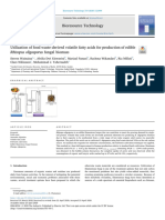 Utilization of Food Waste-Derived Volatile Fatty Acids For Production of Edible Rhizopus Oligosporus Fungal Biomass