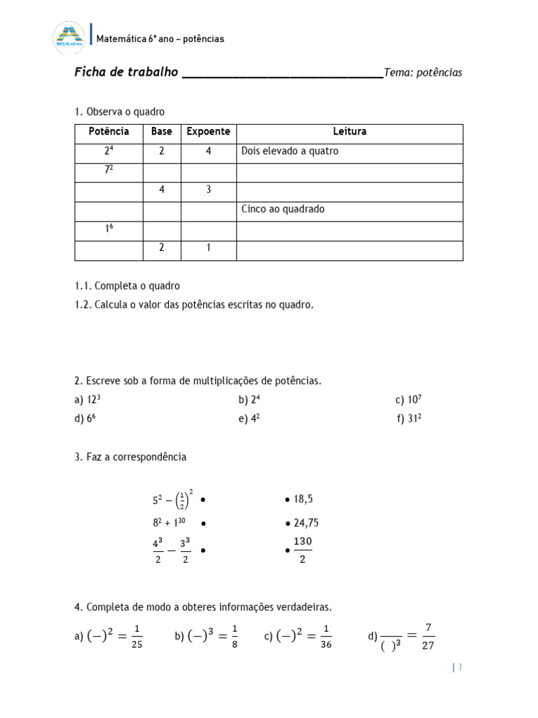 ficha-de-trabalho-mat-6-ano-pot-ncias-pdf-matem-tica
