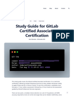 Study Guide For GitLab Certified Associate Certification