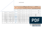 RW Section A-A BBS For 166.45 M Length of Wall